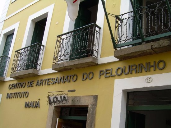 Artesanato mineral exposto no Mauá Pelourinho