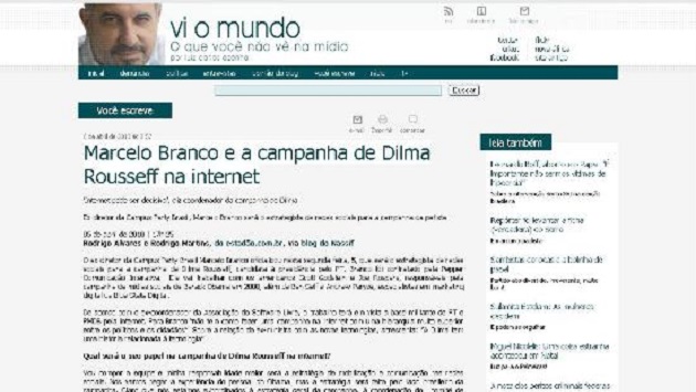 Broncas do Rafa - A Internet como cabo eleitoral